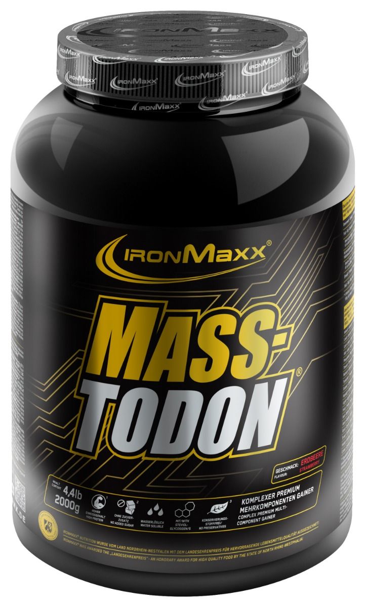 Masstodon (2000g Dose)-Erdbeere