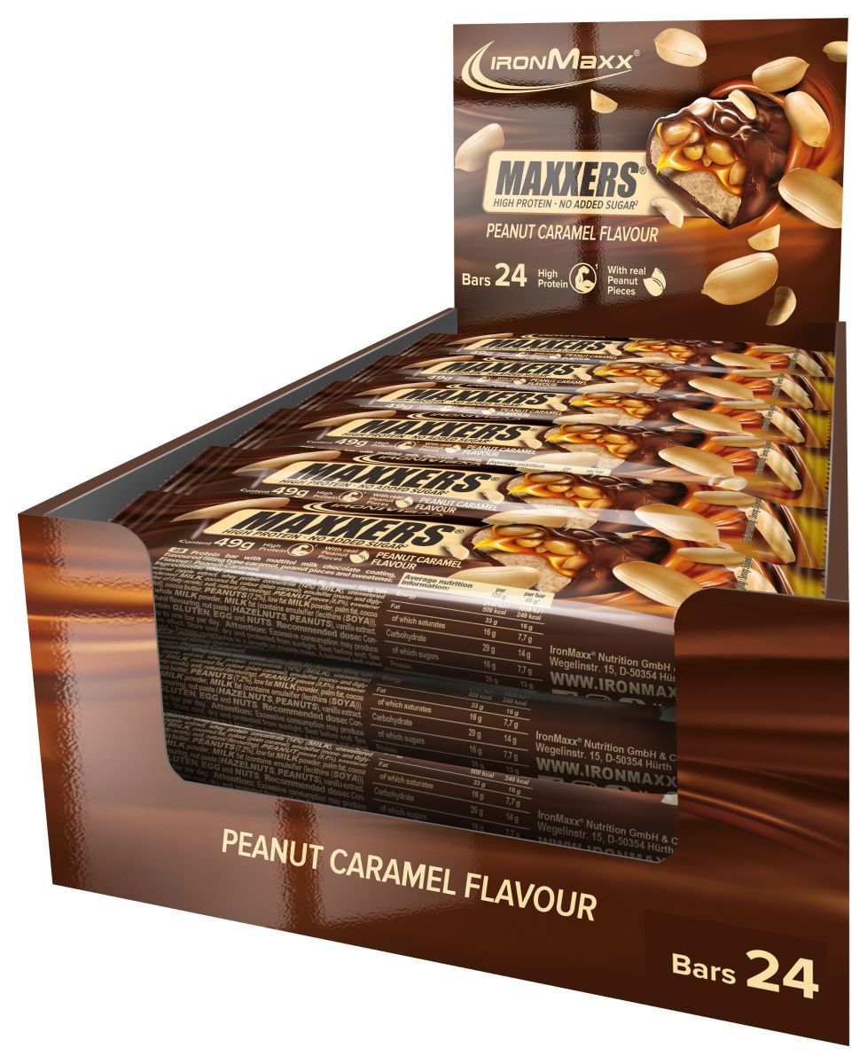 Maxxers Peanut Caramel 49g (24er Tray)