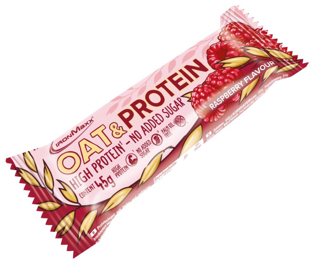Oat & Protein (45g) - Raspberry (MHD: 28.02.2025)