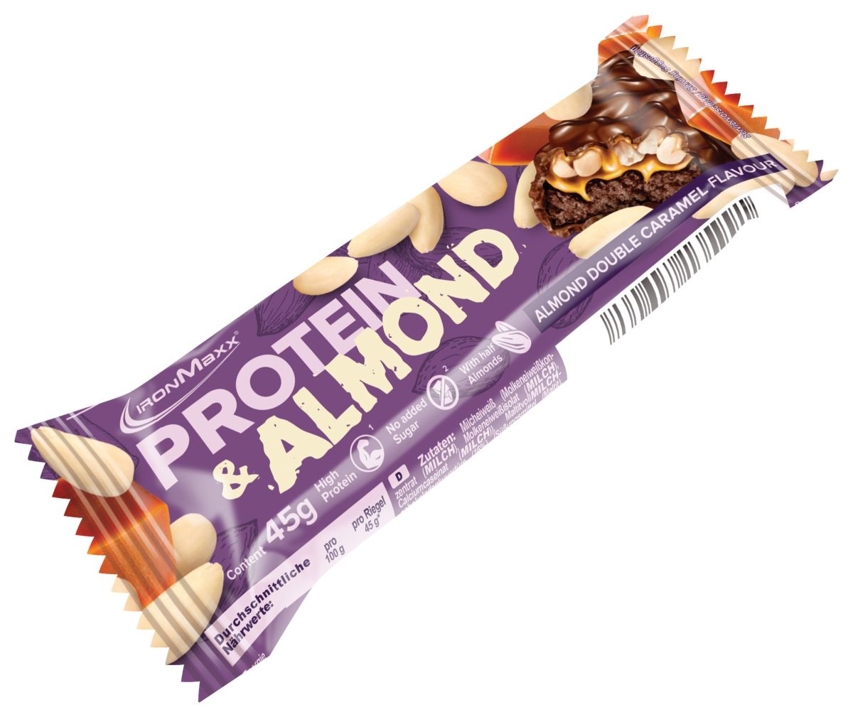 Protein & Almond (45g) - Almond Double Caramel (MHD: 31.07.2025)