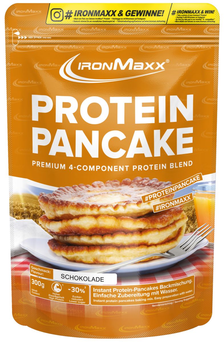 IronMaxx Protein Pancake - Chocolate 300g