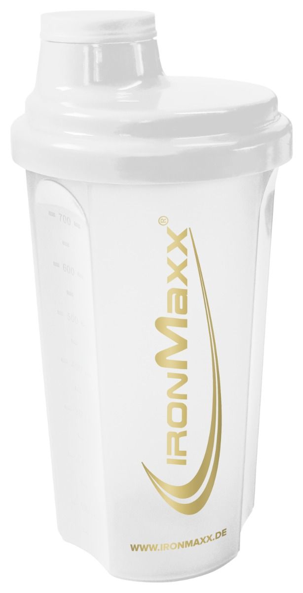 Shaker (700ml) - Weiß/Gold
