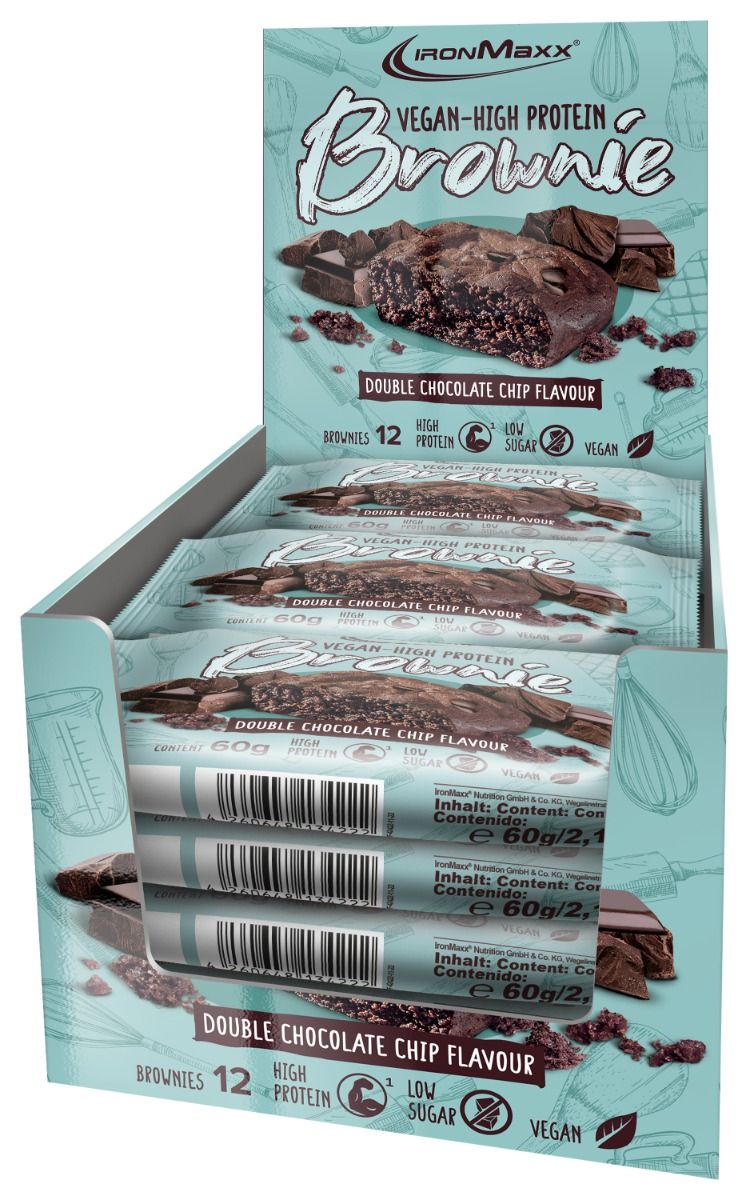 Vegan Protein Brownie (12x60g) 