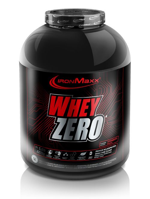 IronMaxx Whey Zero Protein Powder 2270g Tub