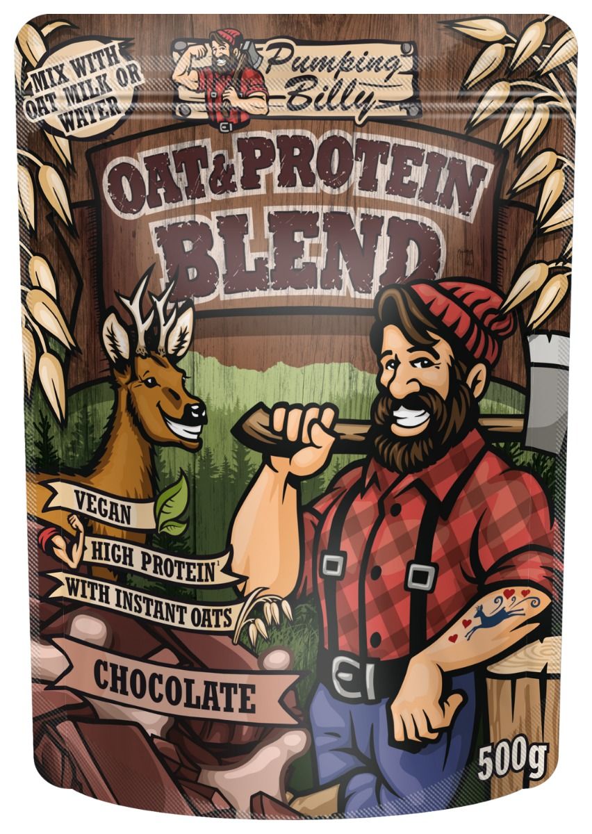 Pumping Billy Oat Protein - 500g Beutel - Schokolade