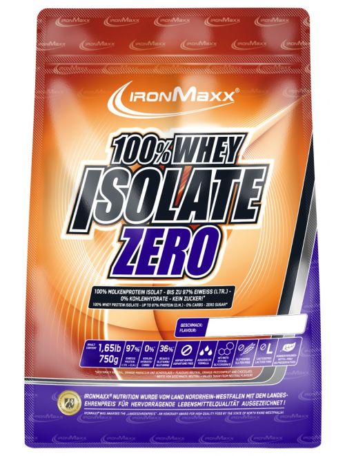 100%-Whey Isolate ZERO - 750g Beutel