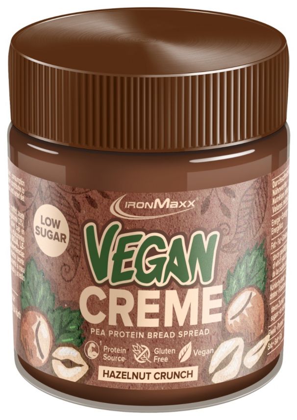 Vegan Creme (250g) - Hazelnut Crunch (MHD: 30.06.2023)