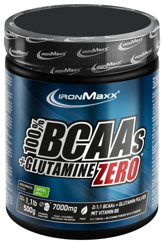 100% BCAAs + Glutamine Zero (500g)
