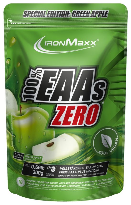 100% EAAs Zero (300g Beutel)- Green Apple