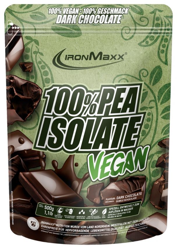 100% Pea Isolate Vegan 500g Beutel