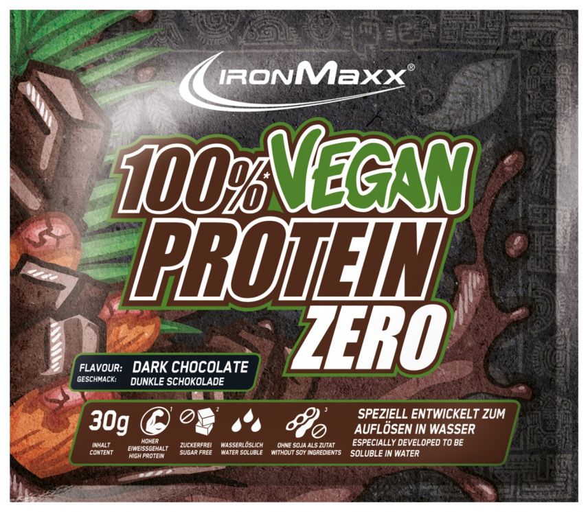 100% Vegan Protein Zero - 30g Probe - Dark Chocolate