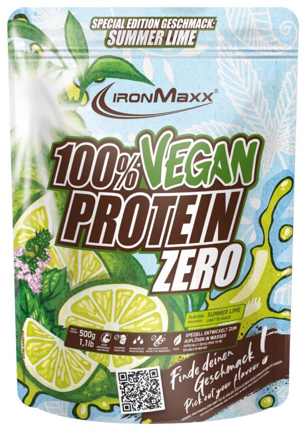 100% Vegan Protein - 500g Beutel - Summer Lime