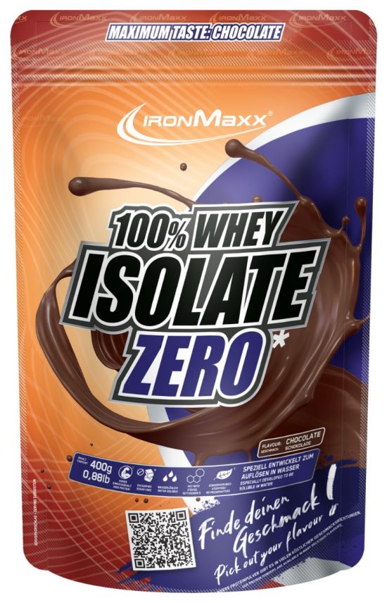 100% Whey Isolate ZERO - Schokolade (400g)