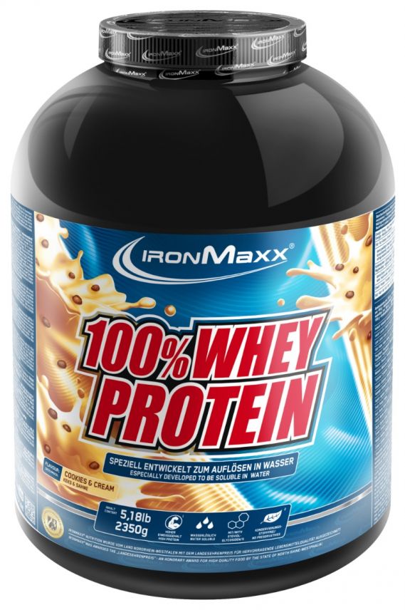 100% Whey Protein-Dose-Cookies and Cream-2350g
