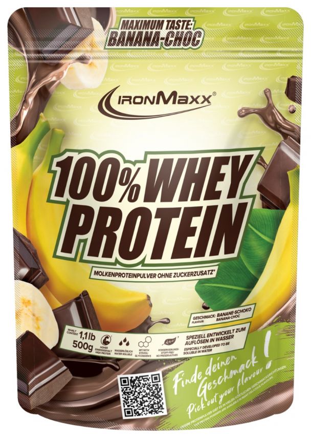 100% Whey Protein - 500g Beutel - Banana-Choc