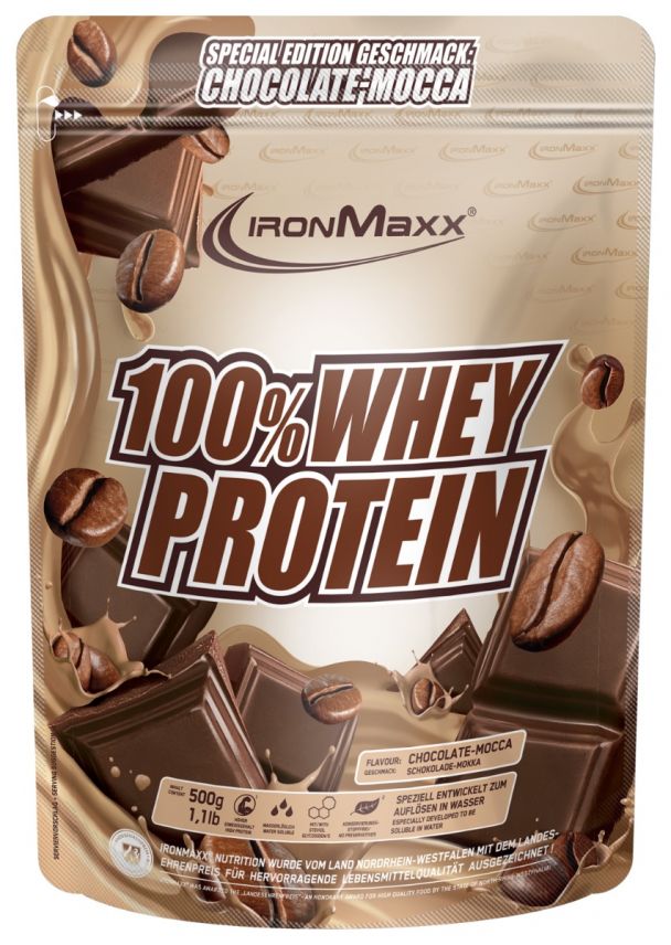 100% Whey Protein - Chocolate-Mocca (500g / 1.1 lbs)