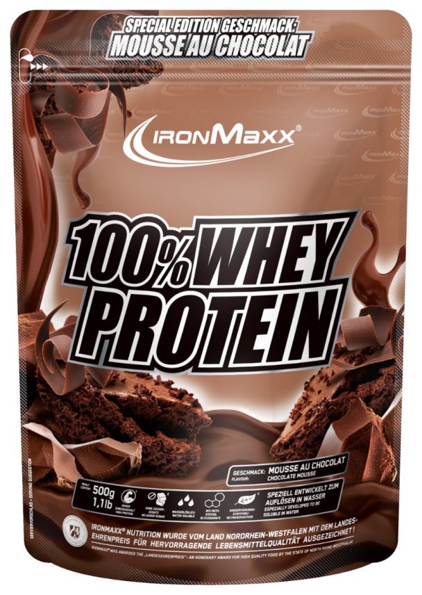 100% Whey Protein - Mousse Au Chocolat (500g)
