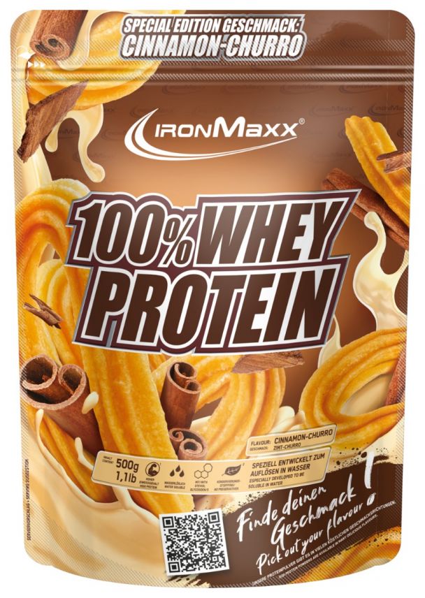 100% Whey Protein - Cinnamon-Churro (500g)