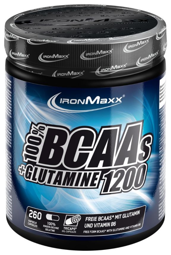 BCAAs + Glutamin 1200 (260 Tricaps®)