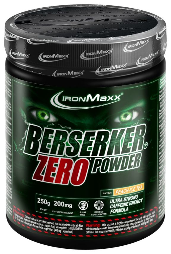 Berserker Zero Powder - Pfirsich-Eistee (250g)