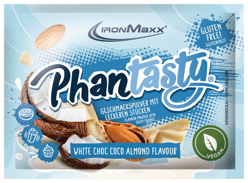 Ironmaxx Phantasty - 15g Probe - White Choc – Coco Almond