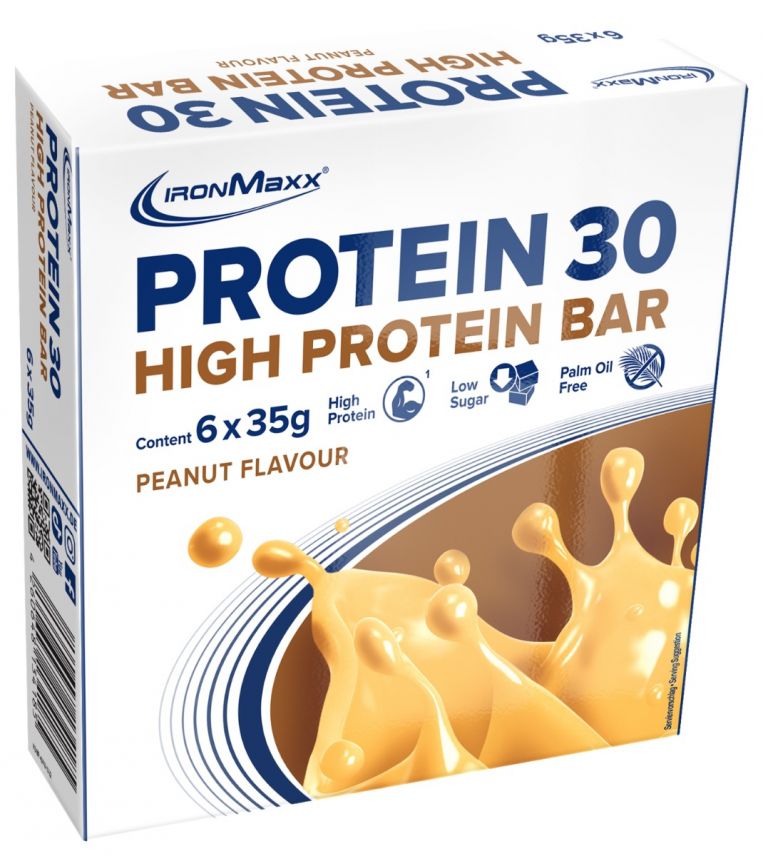 Protein 30 - 6x35g Riegel Multipack - Erdnuss (MHD: 31.05.2024)