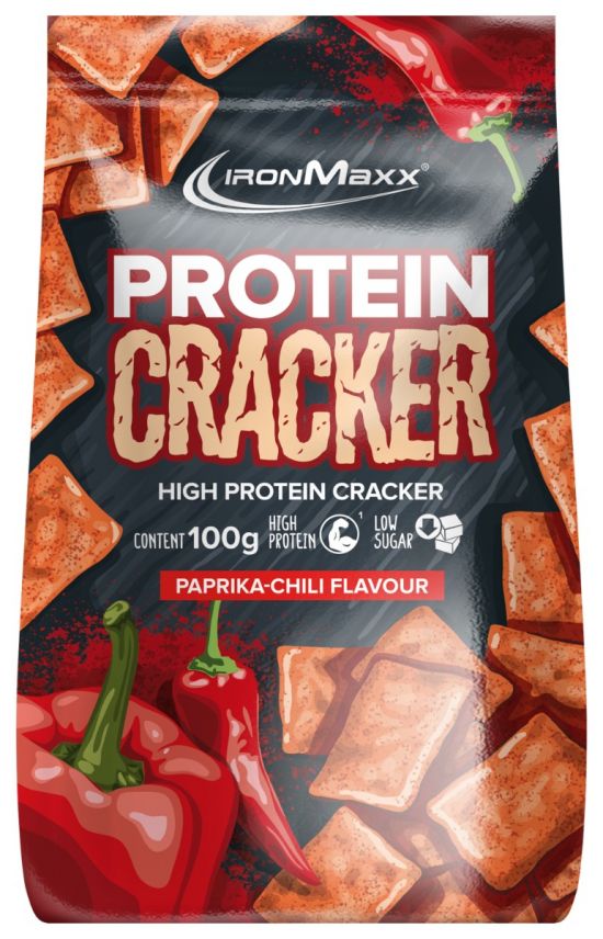 Protein Cracker - 100g - Paprika Chilli