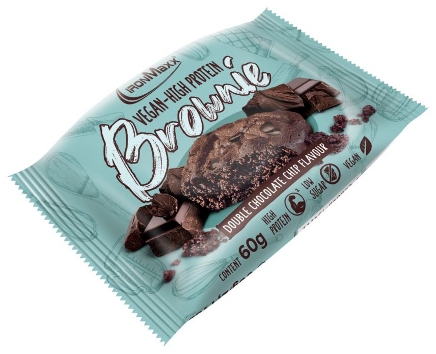 Vegan Protein Brownie Double Chocolate (60g) 