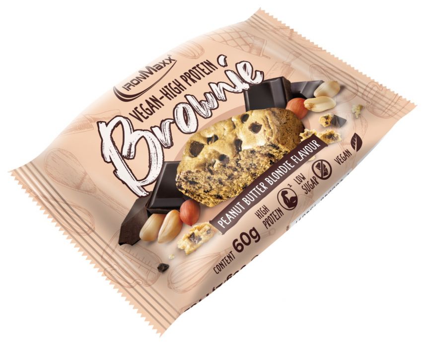 Veganer Protein Brownie 60g - Peanut Butter Blondie