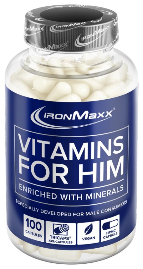 Vitamins For Him - 100 Kapseln á 1638mg