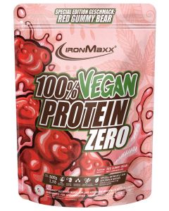 100% Vegan Protein Zero (500g) - Red Gummy Bear