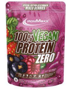 100% Vegan Protein Zero (500g) - Mixed Berry (MHD: 30.10.2023)