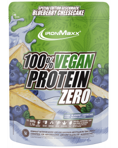 100% Vegan Protein Zero - Blueberry Cheesecake (500g)