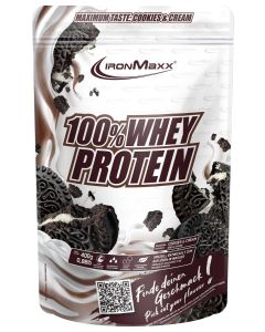 100% Whey Protein (400g) - Cookies & Cream (MHD: 31.05.2024)