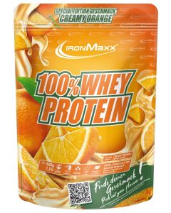 100% Whey Protein - 500g Beutel - Creamy Orange