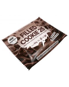Filled Protein Cookie 25 (50g)  - Double Chocolate Chip