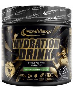 Hydration Drink Powder - 480g Can - Sour Green Apple Flavour