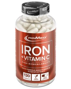 Iron + Vitamin C (130 Capsules)