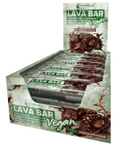 Vegan Lava Bar Protein Riegel (18x40g) - Chocolate Brownie (MHD: 08.06.2024)