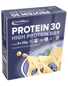 Protein 30 - 6x35g Riegel Multipack - Blueberry Cheesecake (MHD: 31.05.2024)