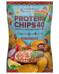 Protein Chips 40 (50g) - Juicy Salsa (MHD: 30.04.2024)