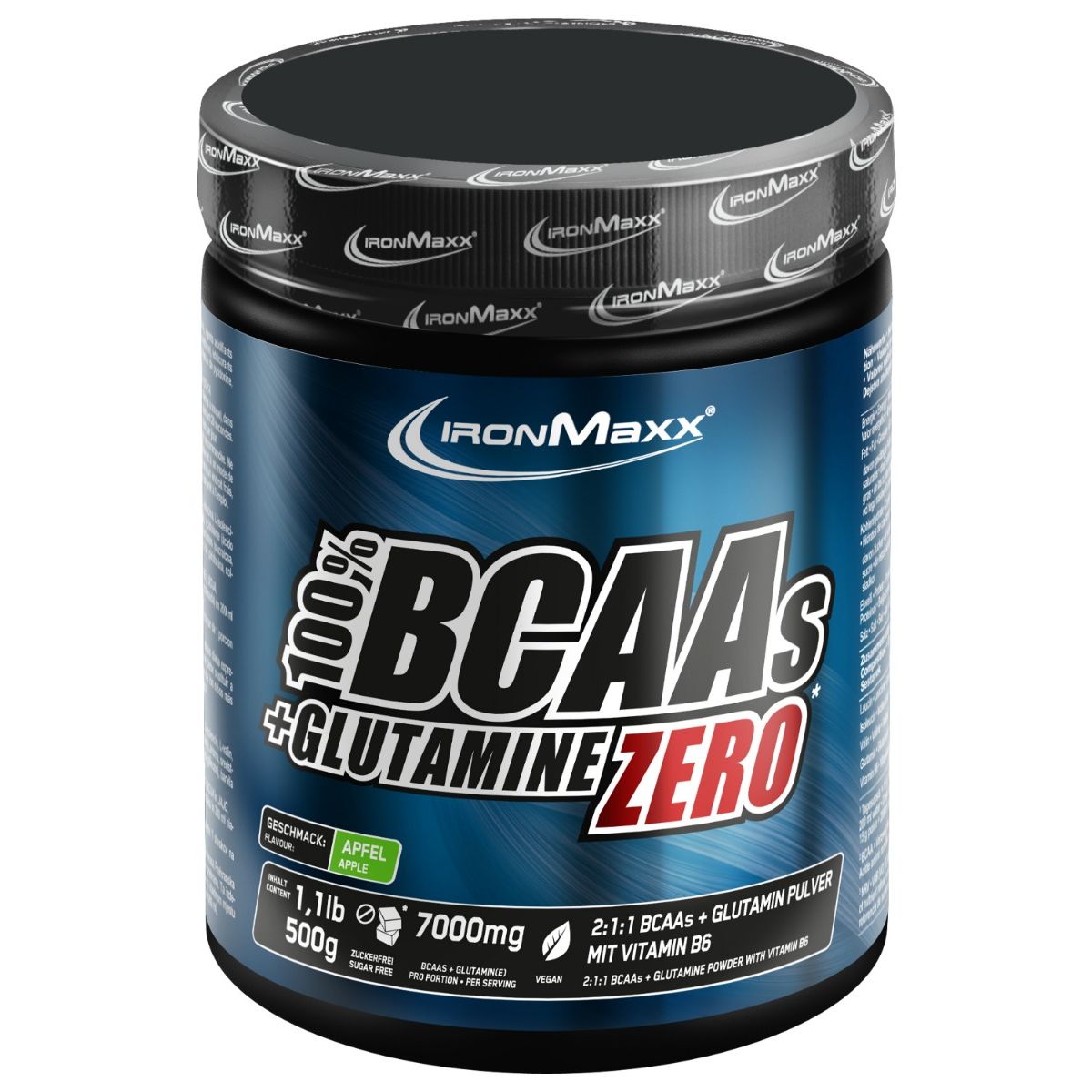 100% BCAAs + Glutamine Zero (500g)