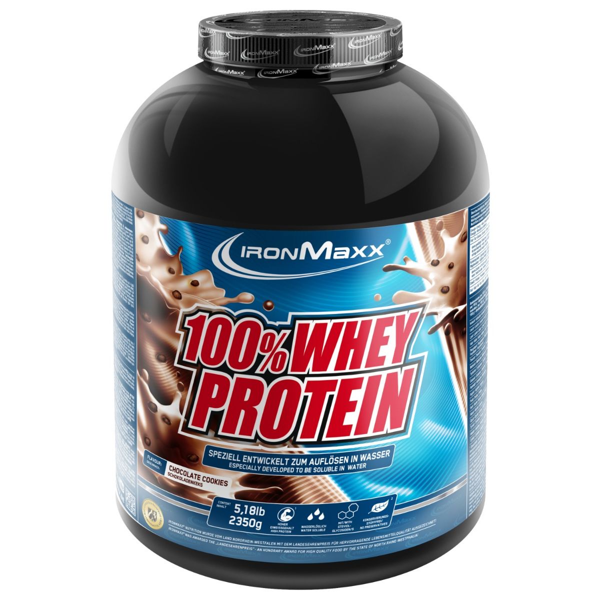 100% Whey Protein - 2350g  Dose - Chocolate and Cookies