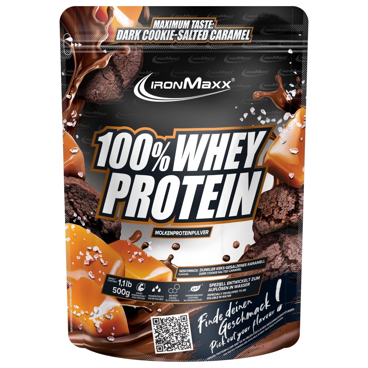 100% Whey Protein 500g Beutel in 31 Geschmacksrichtungen