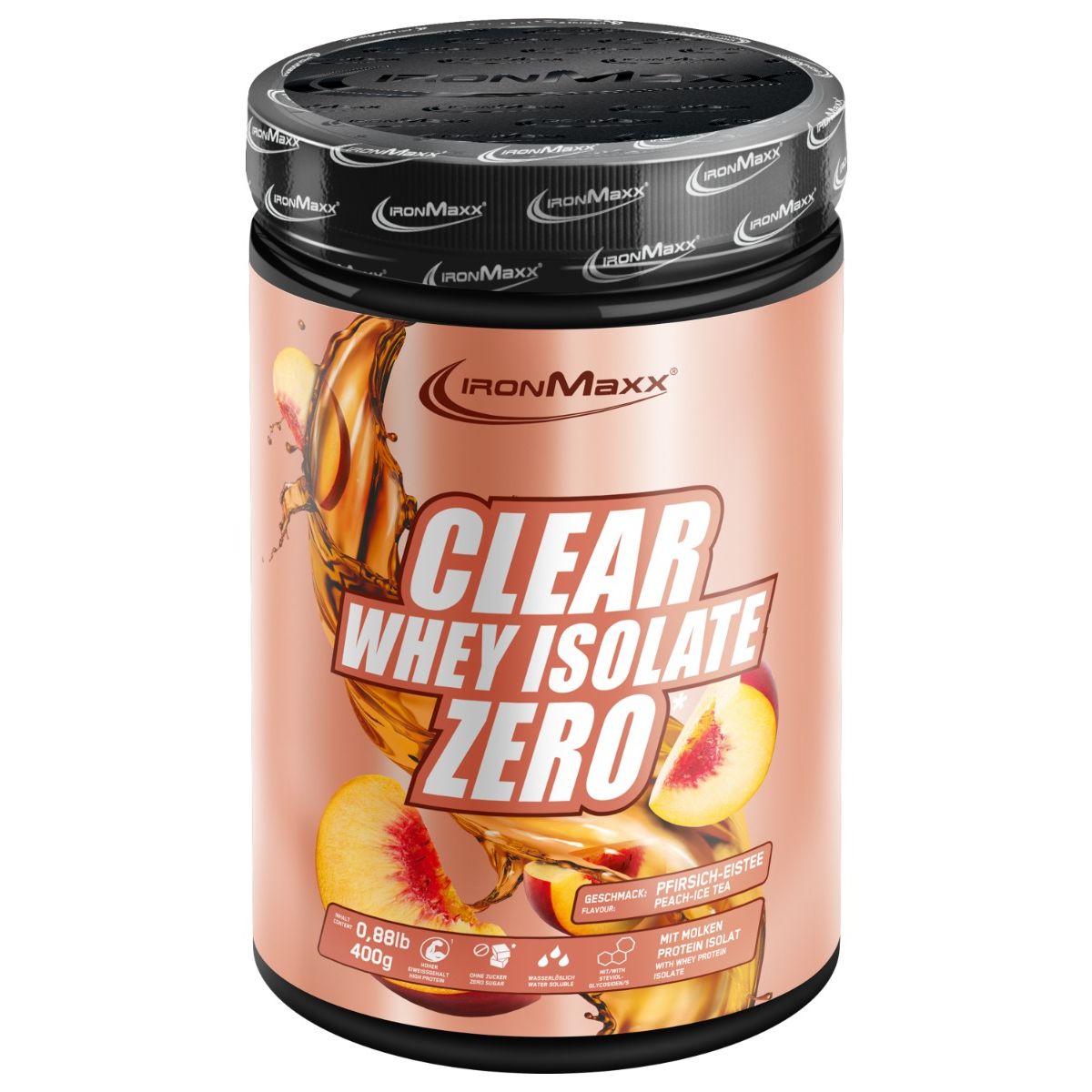 IronMaxx Clear Whey Isolate ZERO - 400g Tub
