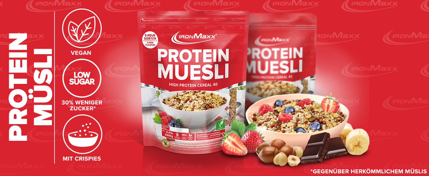 Céréales  Protein Muesli  - Ironmaxx 